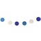 Wrapables 13ft Paper Circle Dot Garland Party Decorations (Set of 2)
